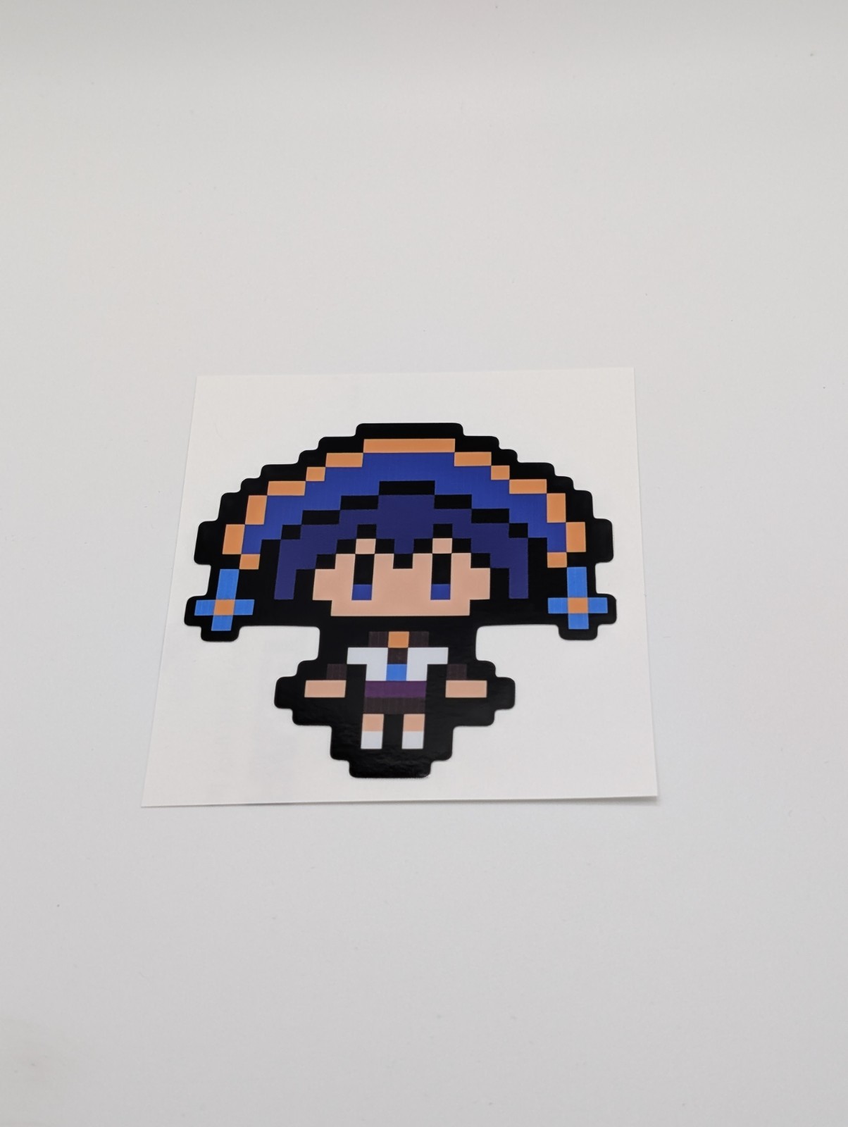 Pixel Art Genshin Impact Scaramouche PC Car Sticker Decal Anime Wanderer