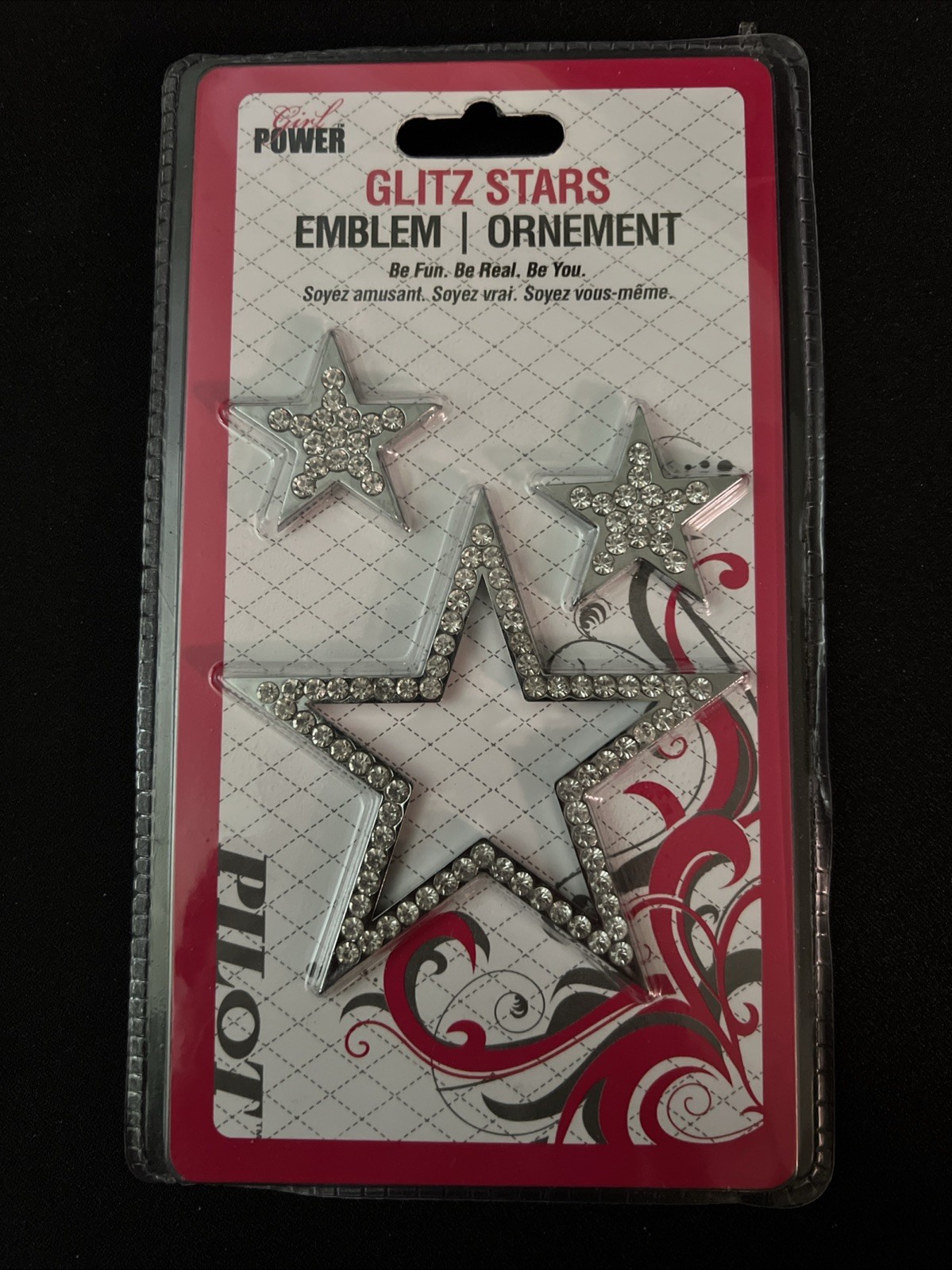 Glitz stars Emblem / Ornament ABS Construction Decal sticker