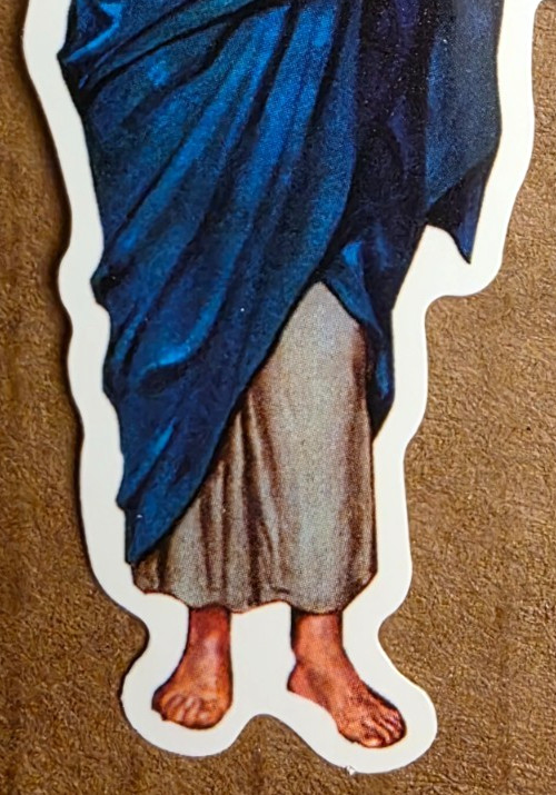 Jesus Sticker Christ God Bible Rosary Catholic Christian Spiritual Religious Art