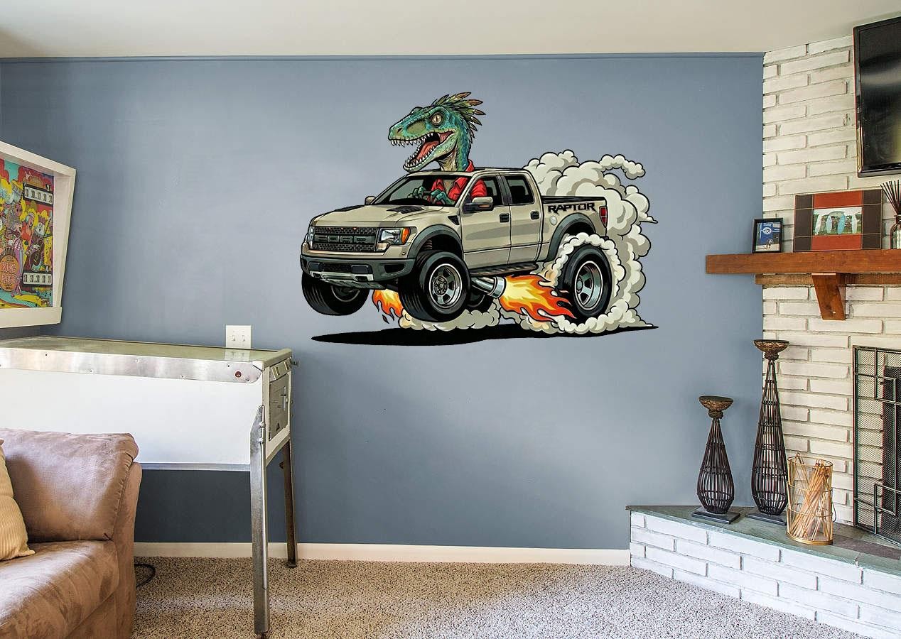2010-14 Ford SVT Raptor F150 Supercrew Monster Truck Wall Art Graphic Sticker