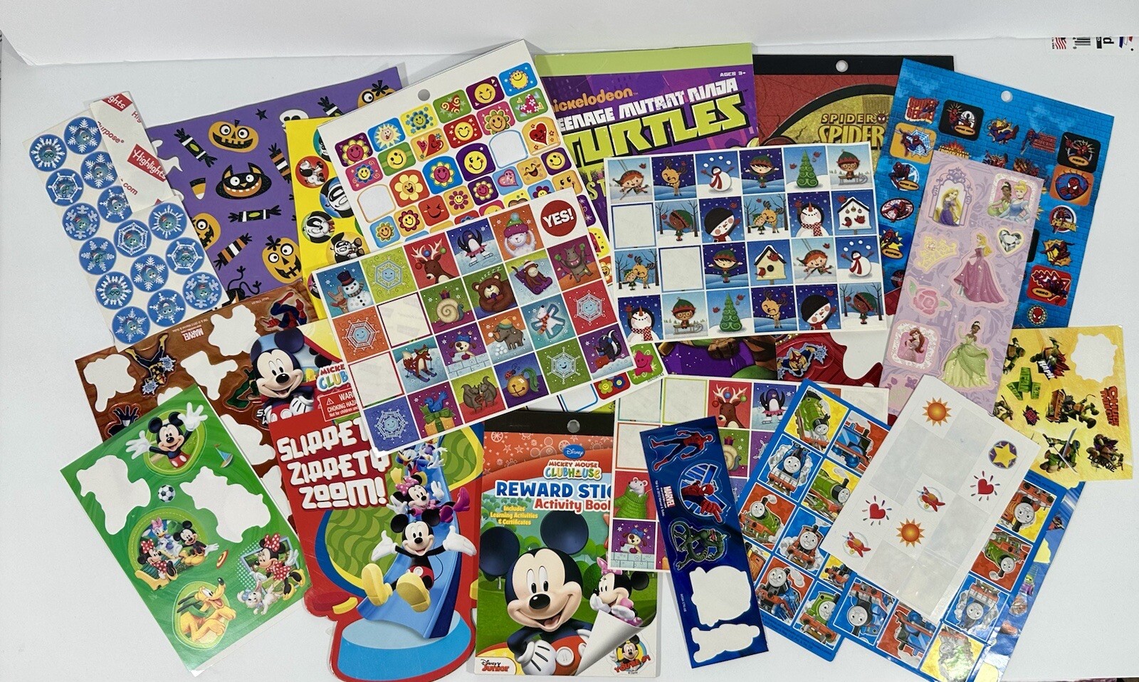Sticker Decals Miscellaneous Lot Awards Collect Trade Cartoon Mickey School