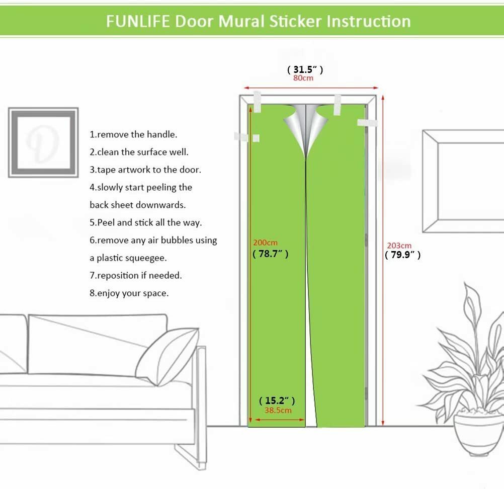 Sexy Naked Woman 3D Door Stickers Decal Mural Waterproof Self-adhesive Wallpaper