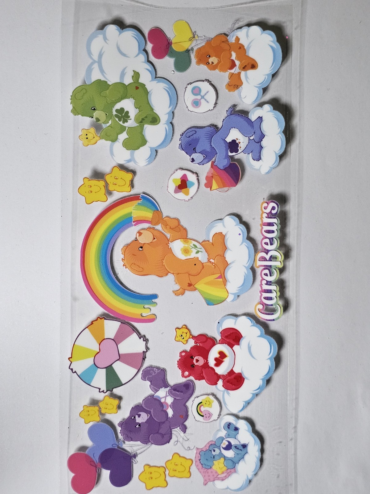 Care Bears UV DTF Transfer Sticker Wrap Tumbler UVDTF BUY 10+ GET COMBINED SHIP