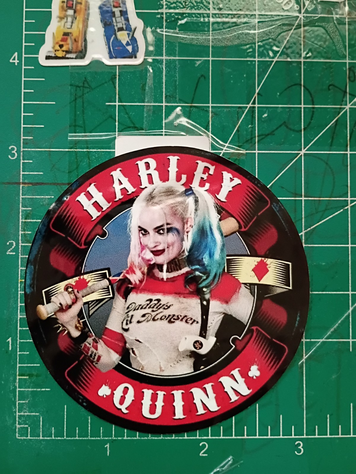 BATMANS: HARLEY QUINN STICKER X VYNIL HIGH GLOSS DIECUT STICKER 3X3 INCHES…
