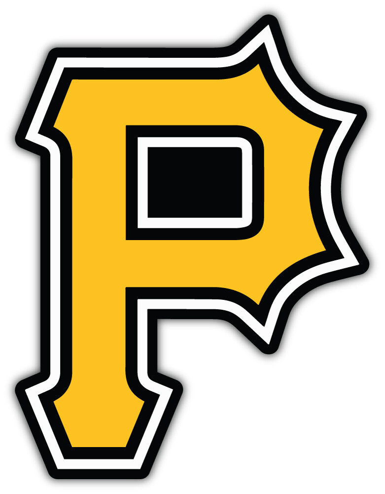 Pittsburgh Pirates MLB Baseball Sport Logo Car Bumper Sticker Decal "SIZES"