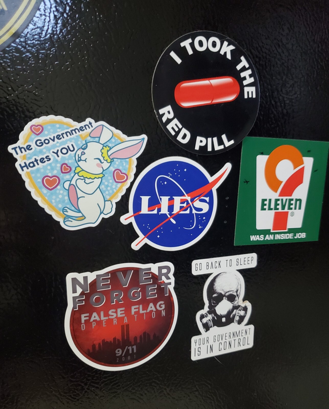 NASA MOON HOAX Magnets 🧲 VARIETY PACK Kitchen Magnets (7) 9/11 Red Pill