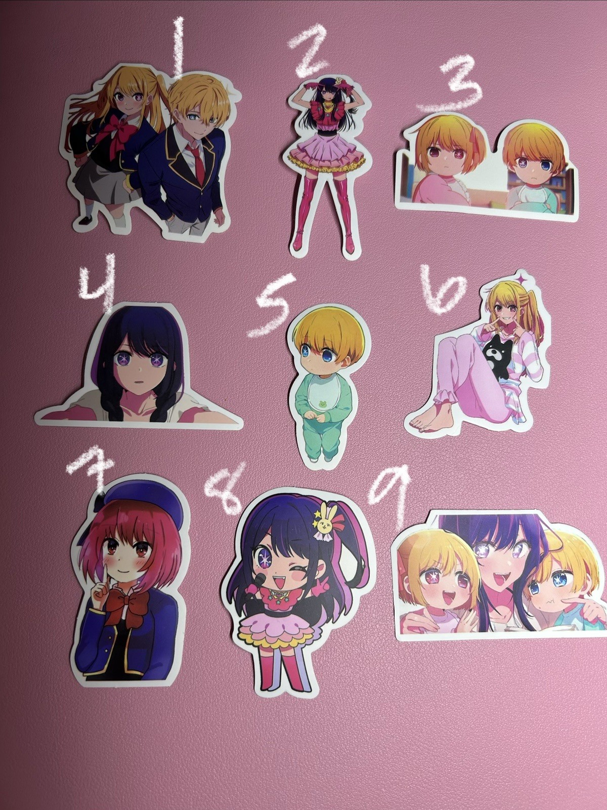 Oshi No Ko And More Anime Stickers