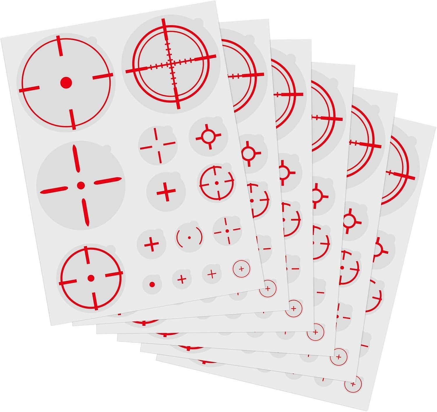90PCS Aim Assist Stickers for FPS Games,Static Cling FPS Shooting Target Stic…