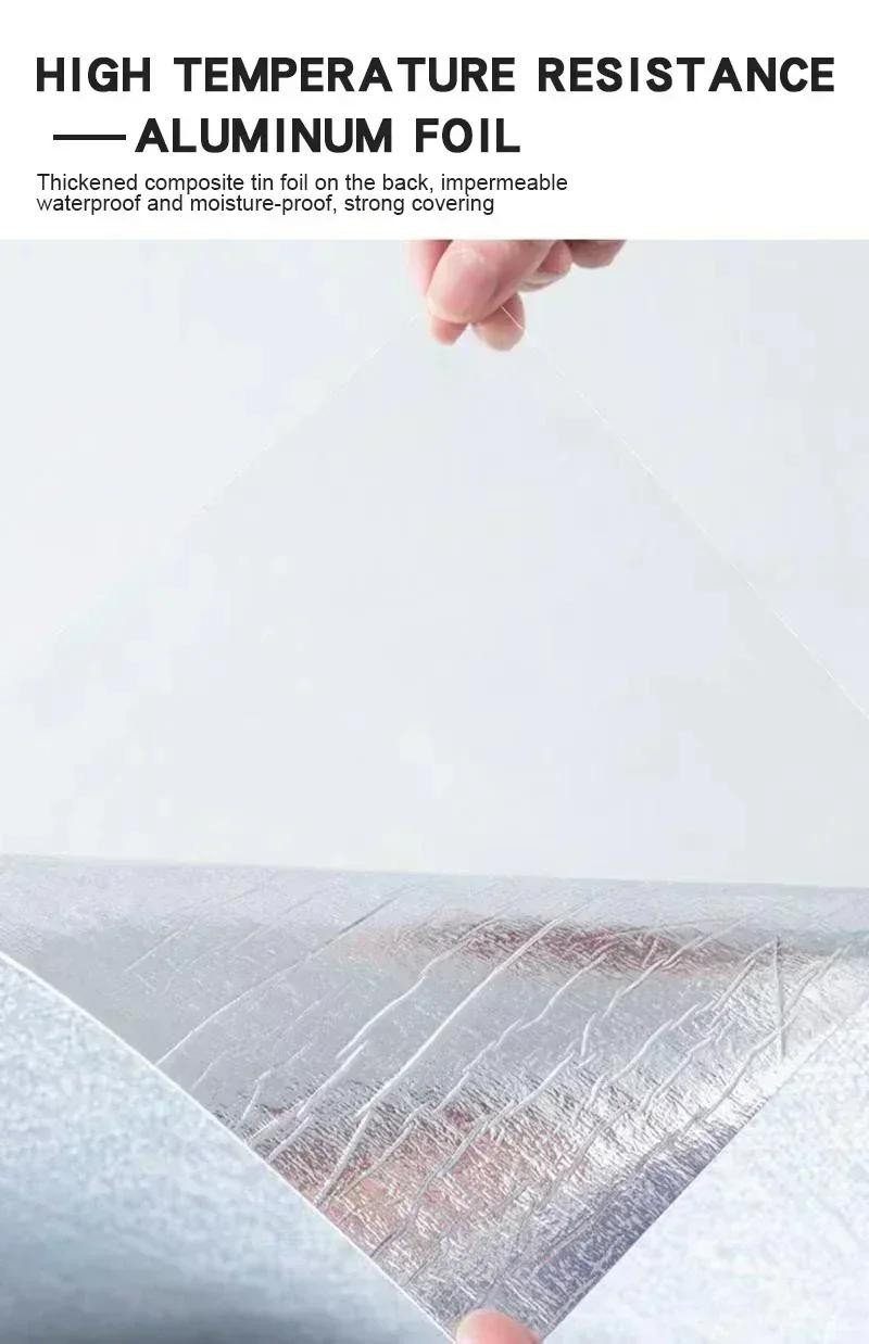 3d Linen Foam Wall Sticker, Self-adhesive Pvc Moisture-proof Home Decor.