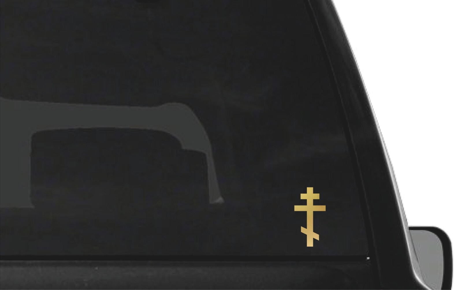 Russian Orthodox Cross Vinyl Decal Car Window Laptop Orthodox Cross Sticker