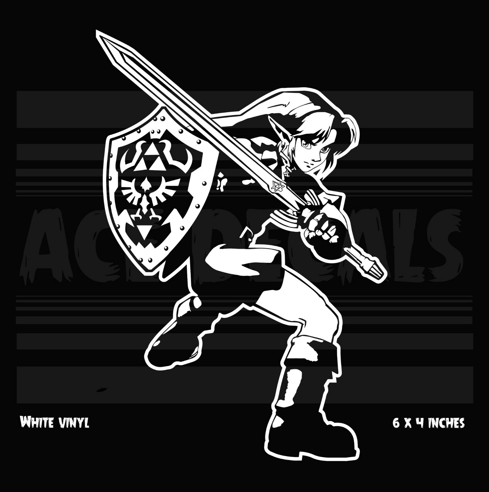 The Legend of Zelda – Ocarina of time Link – Nintendo – decal sticker