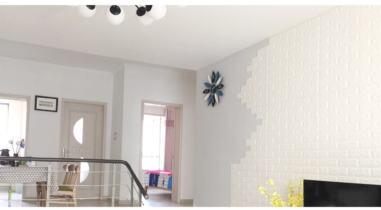 3d Wall Decor Brick Foam DIY Adhesive Self Stickers Room Home Wallpaper Embossed