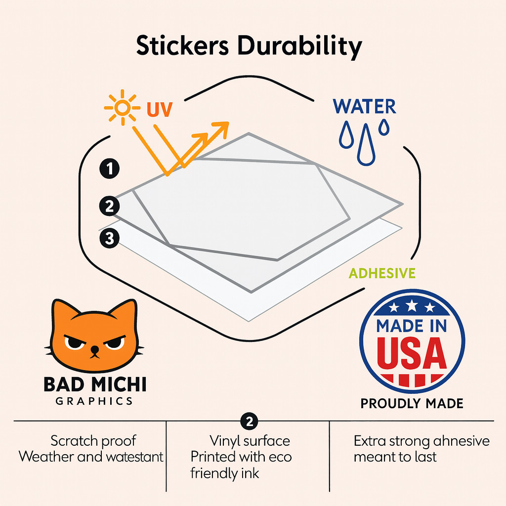 Gengar Peeker Anime Vinyl Sticker Pokémon Car Window Decal USA Made