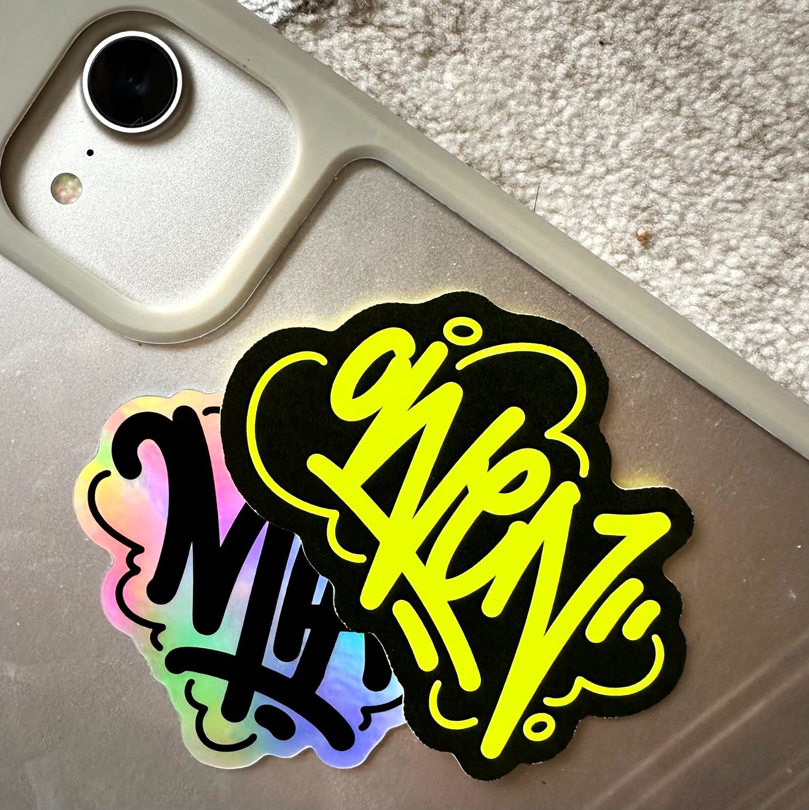 Neon Name Sticker Pack : OWEN | for school or Office | graffiti | Calligraphy