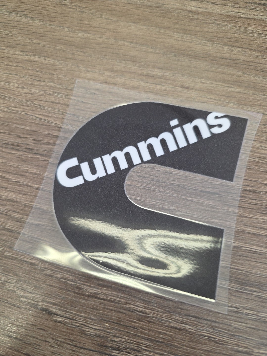 Cummins Diesel Company Logo UV DTF Decal Made In USA Waterproof