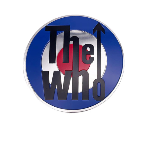 THE WHO – METALLIC STICKER – 3 x 3 – BRAND NEW 8623