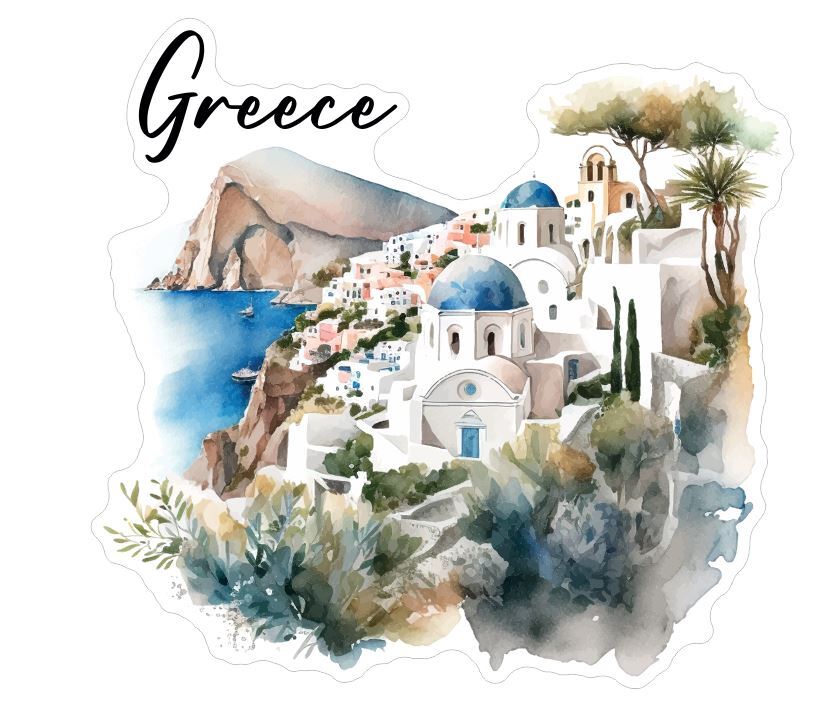 Greece Sticker Decal A491