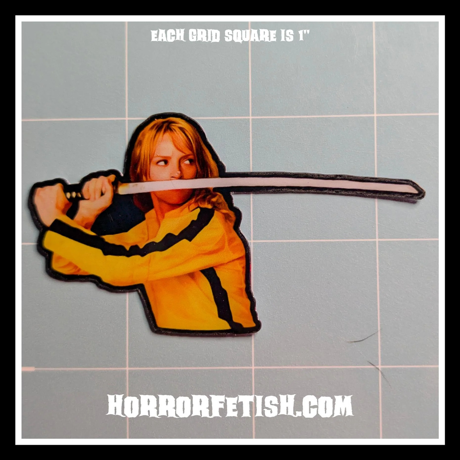 Kill Bill | Horror Movie Character Inspired Die Cut Waterproof Laminated Sticker