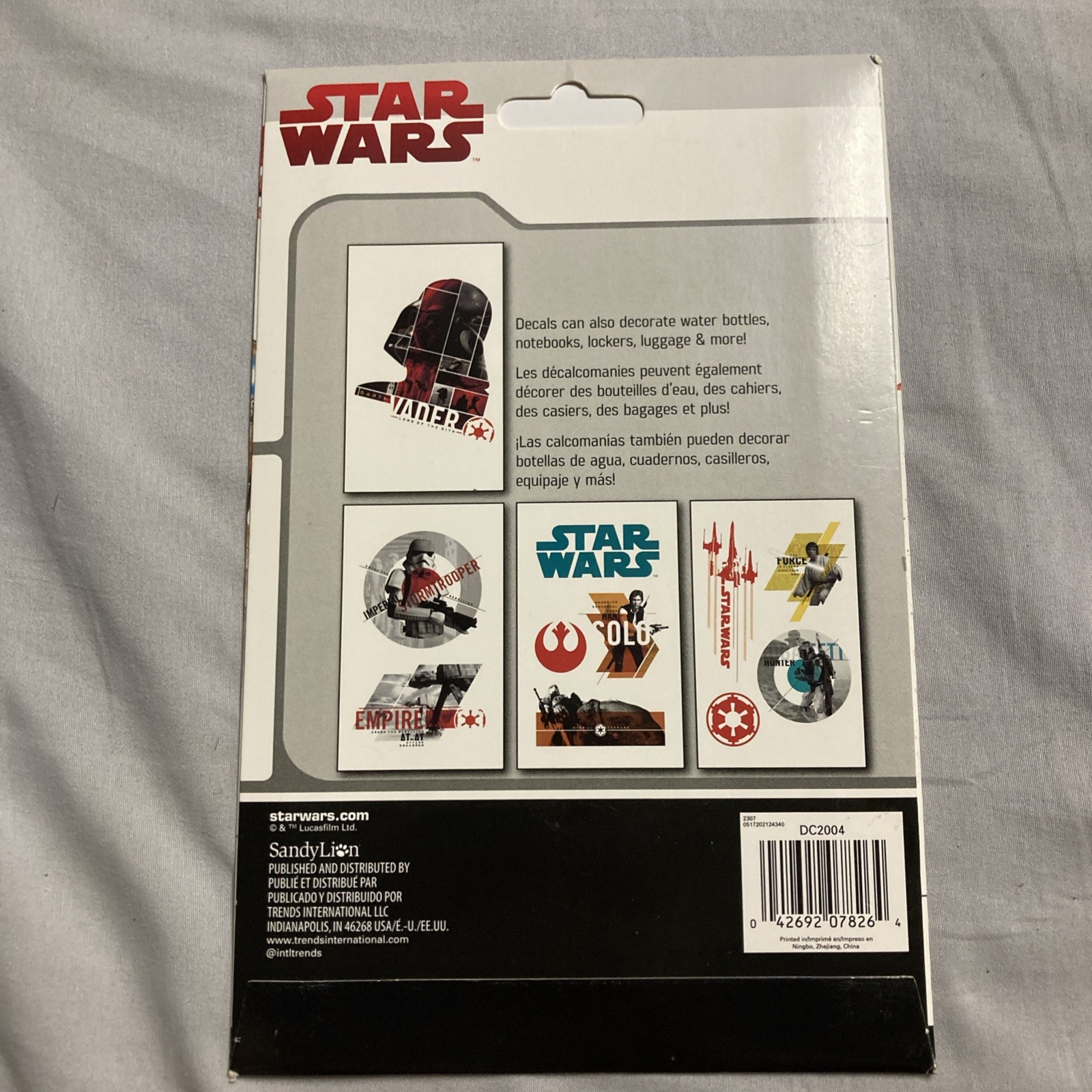 STAR WARS Device Decals by Sandy Lion #DC2004 4 Sheets