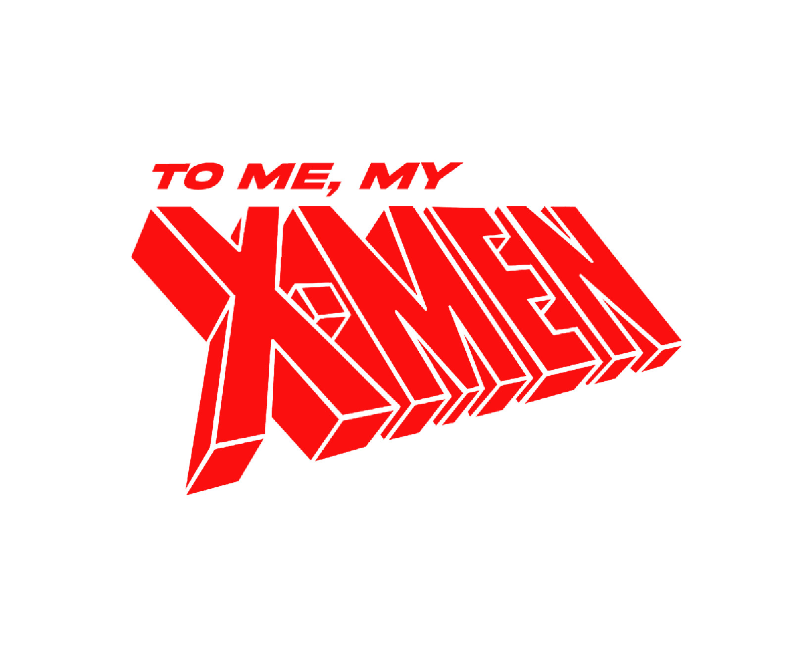 To Me My X-Men Sticker Vinyl Decal
