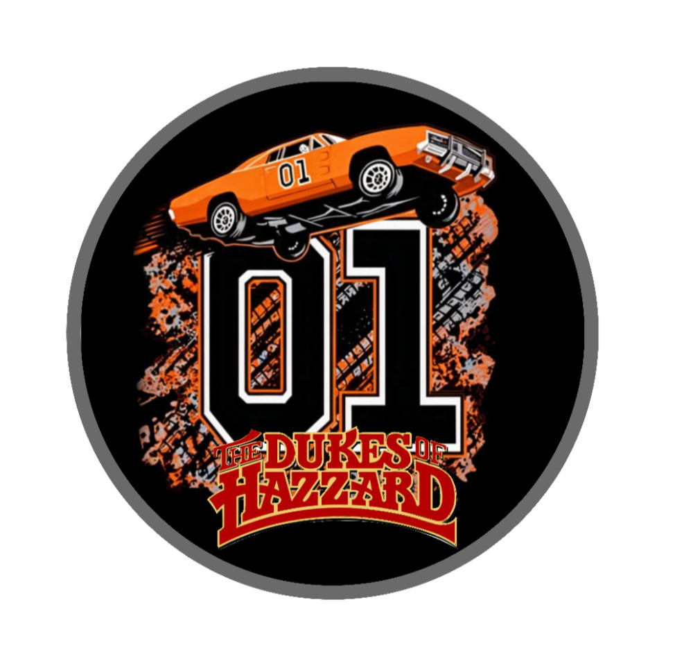 Dukes of Hazzard's "General 01" – 4" Handmade Vinyl Decal Truck Cooler Decor 26