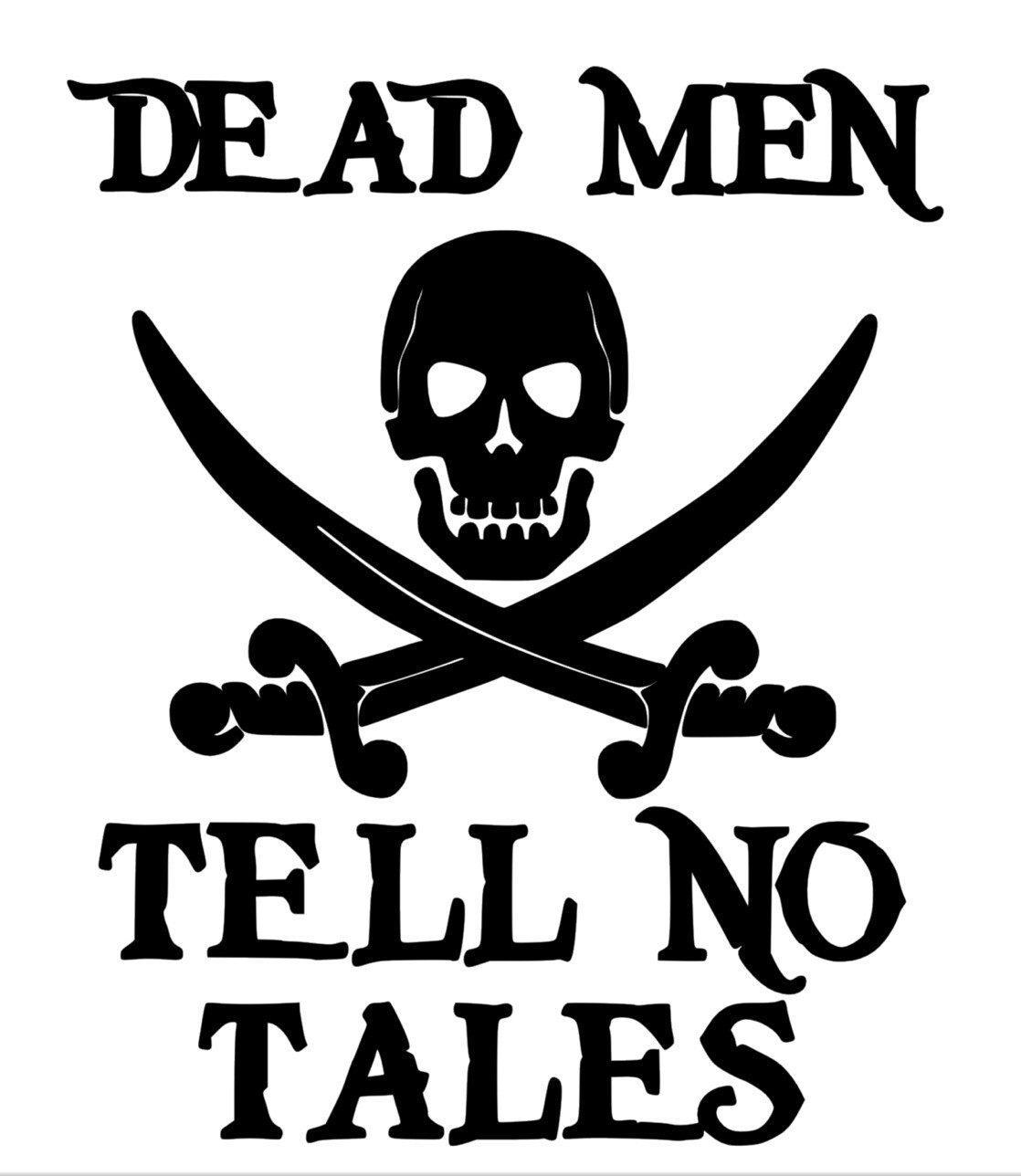 Dead Men Tell No Tales Pirates of the Caribbean Sparrow Skull You Pick Color