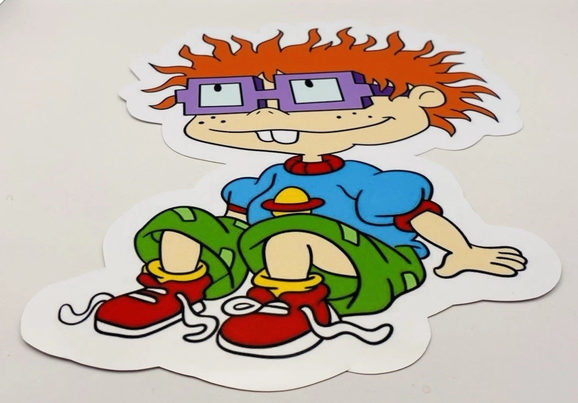 Chucky Rugrats Inspired Waterproof Car Decal Vinyl Sticker Cartoon Kids Show