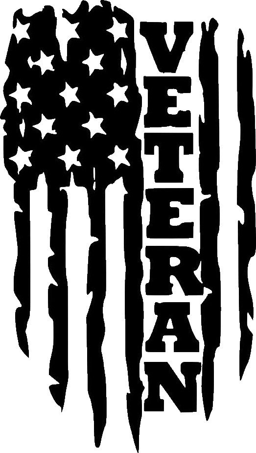Vinyl Decal Car Truck Stanley Sticker Wall Laptop – US Army Veteran Flag USA