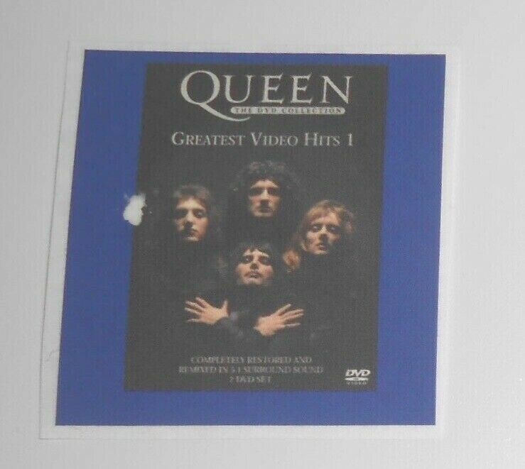 Queen Greatest Hits Volume I Small Sticker (square) 1.5×1.5 Freddie Mercury