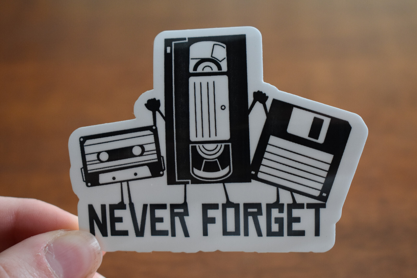 80's/90's Retro VHS Sticker, Retro sticker, Vintage Sticker, Nostalgic Sticker