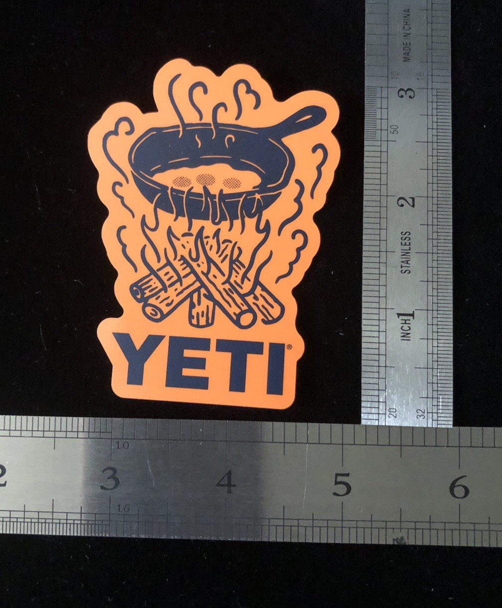 Rare Yeti Fried Eggs Sticker