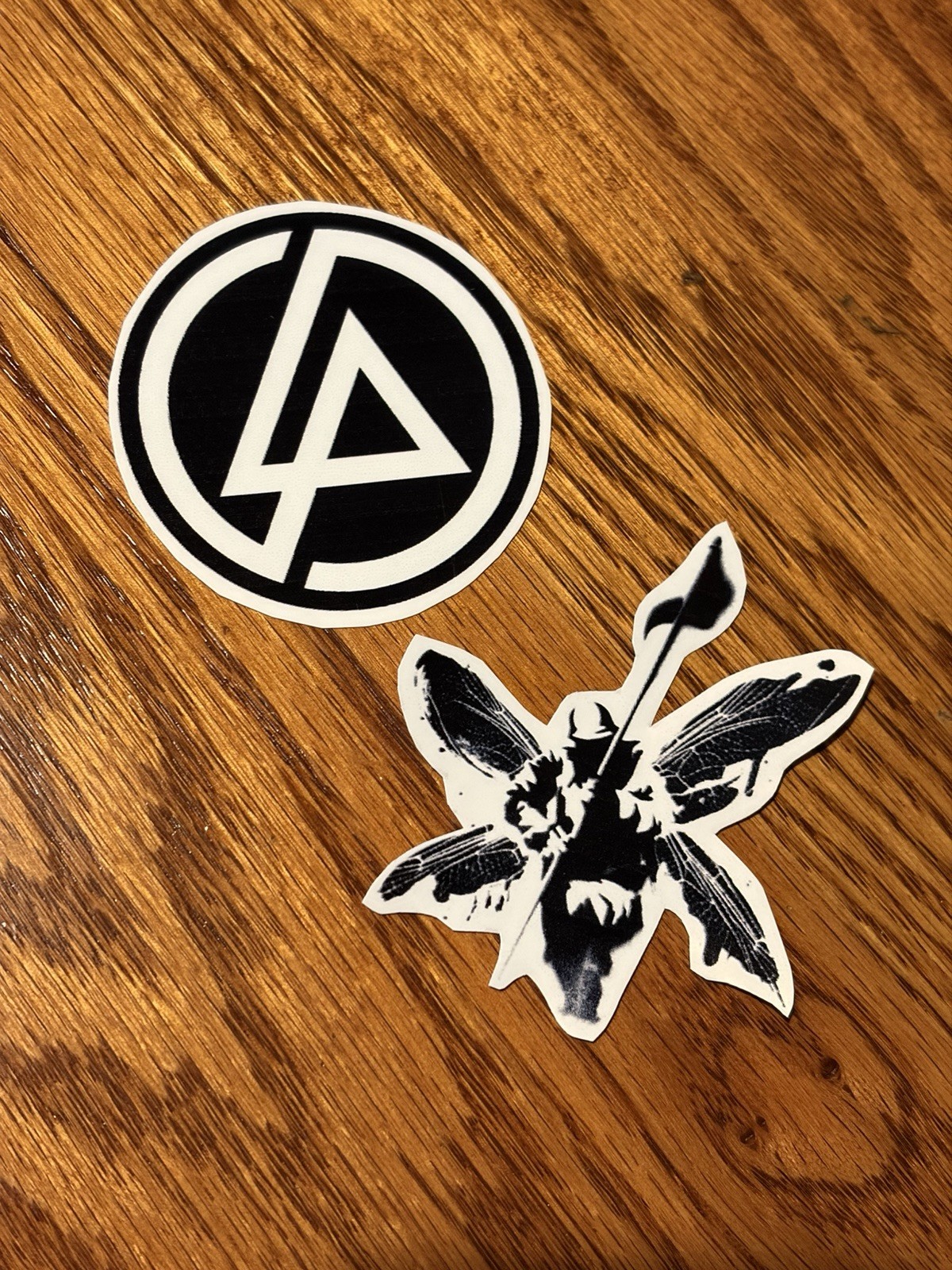 Linkin Park black & white sticker set Handmade Waterproof and glossy