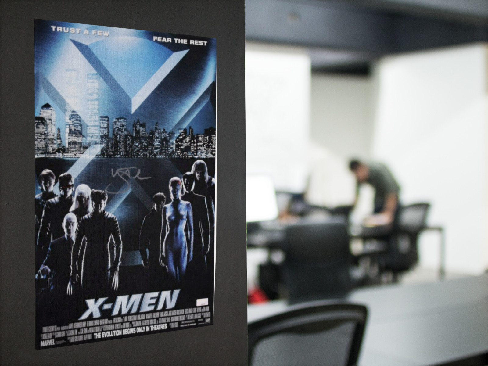 X-MEN Movie Wall Vinyl Decal Poster Canvas Print (Removable Adhesive)