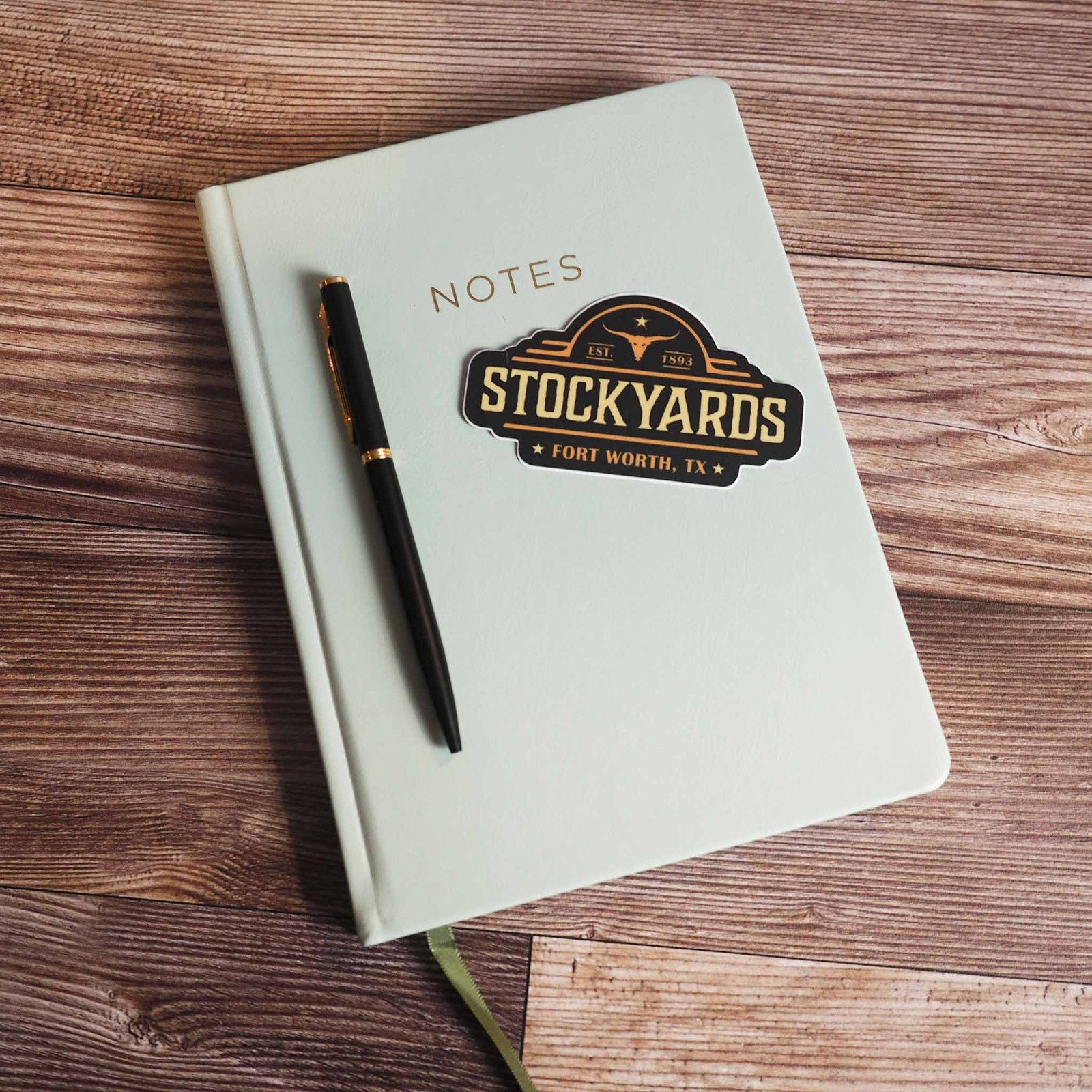 Fort Worth Stockyards Sticker