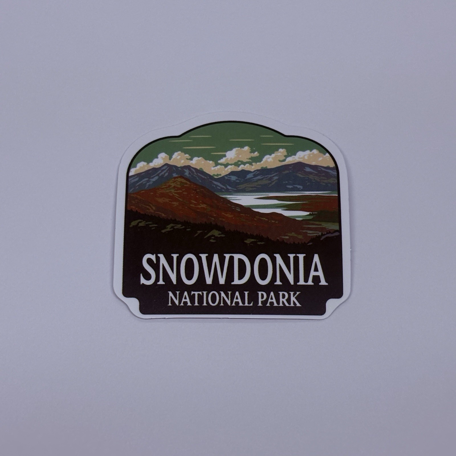 Snowdonia National Park Sticker Wales Tour Travel Art Decal Vinyl Souvenir Tc9