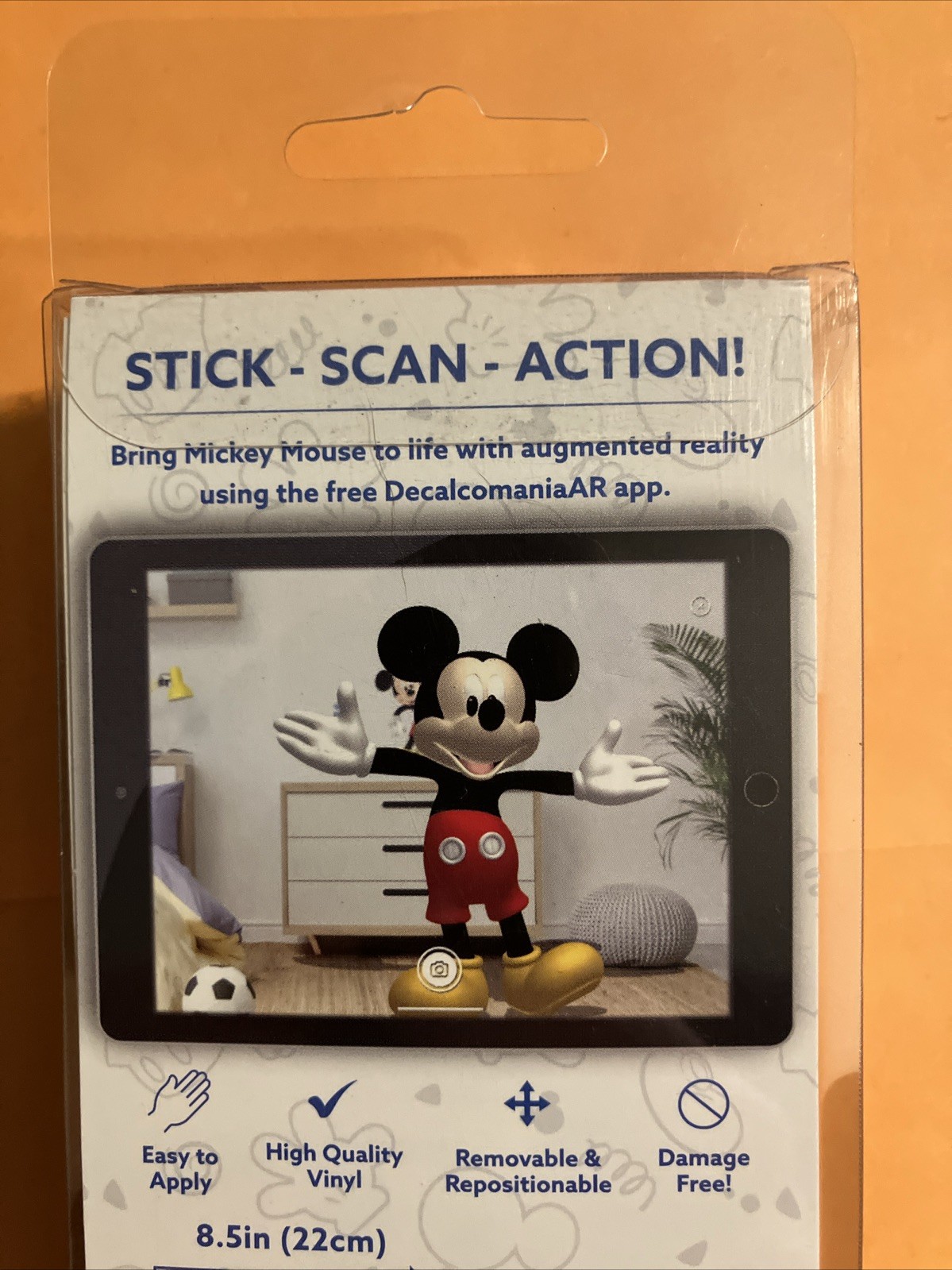Disney Junior Mickey Mouse 13”x16” Wall Decal Reposition-able