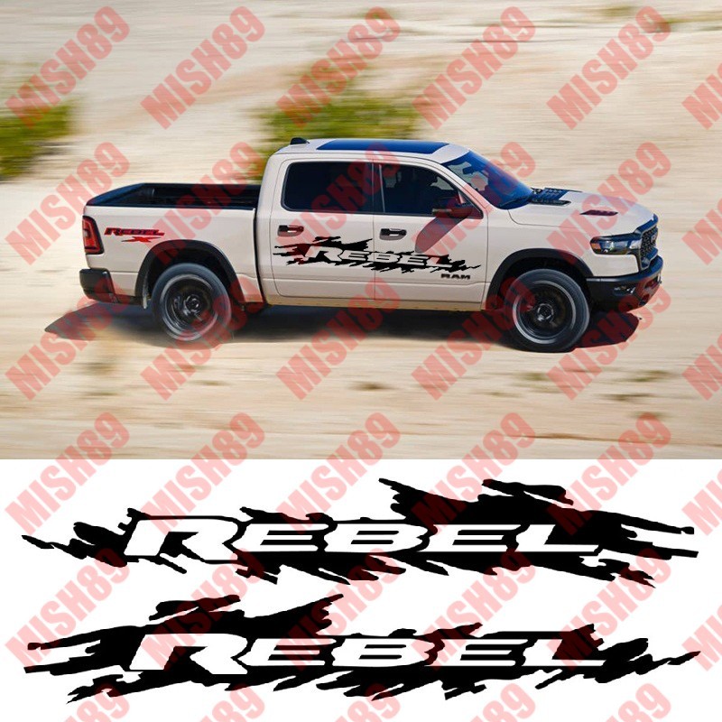 Rebel Decal Rebel SPLASH GRAPHICS VINYL DECALS – Any Size Any Color