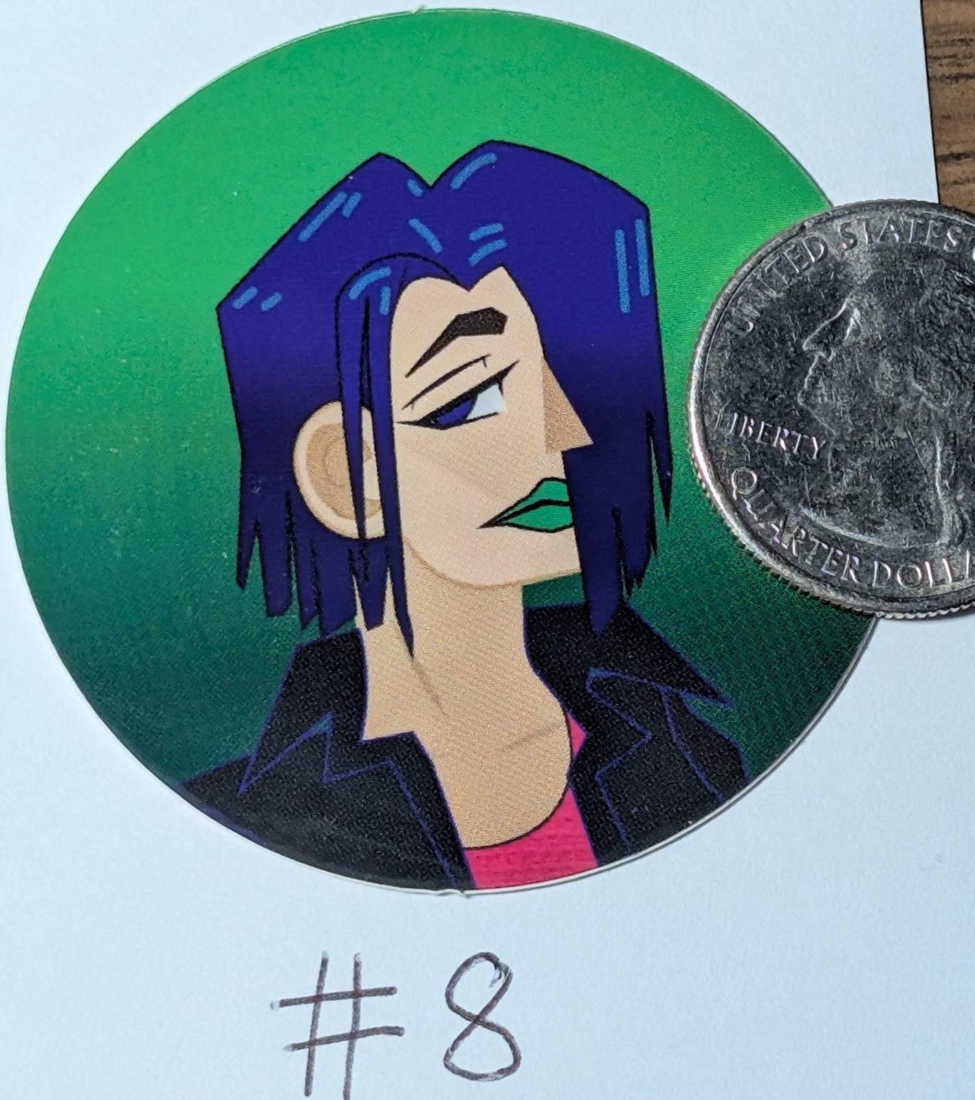 Profile Pic “What’s Your Mood?” 2” Stickers (Original Art)
