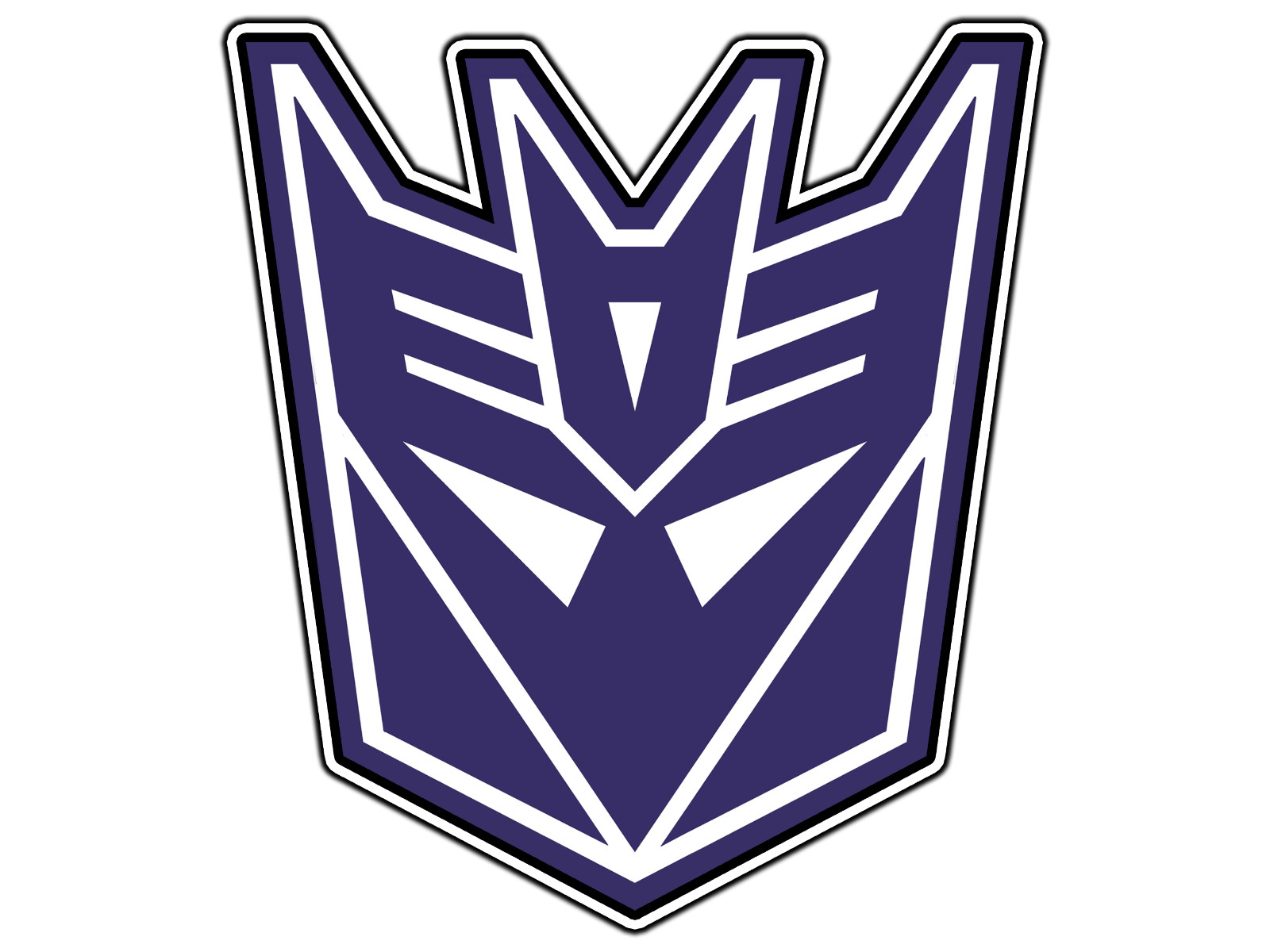 #2909 Transformers Decepticons Logo #1 Sticker Brand Waterproof Vinyl Decal Car