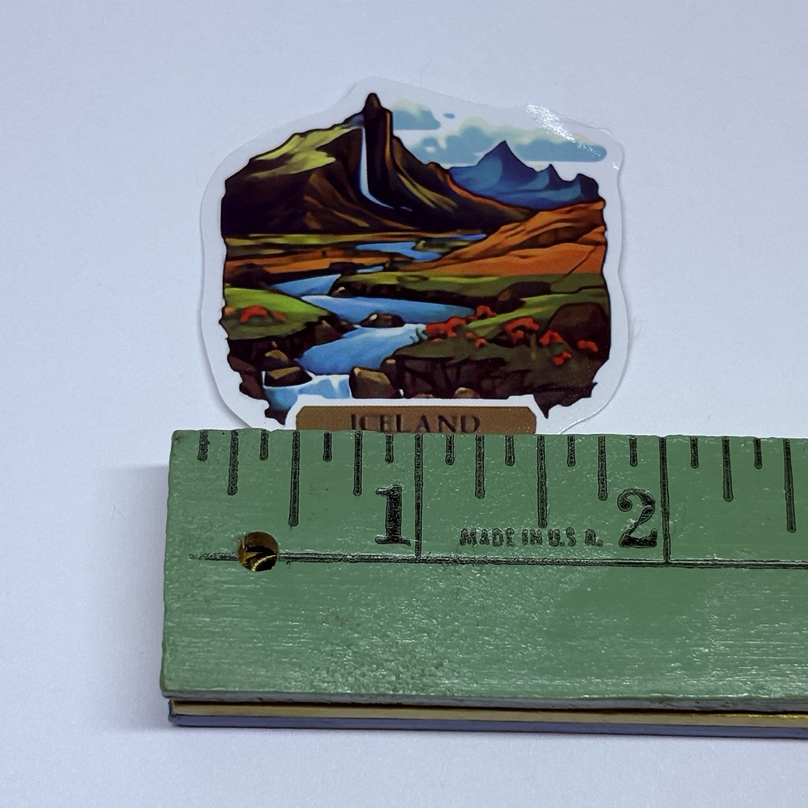 Iceland Sticker Mountain Landscape Travel Art Decal Vinyl Country Souvenir Tc6