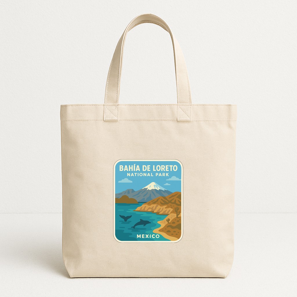 Bahía de Loreto Mexico Iron On Heat Transfer Vinyl HTV World National Parks