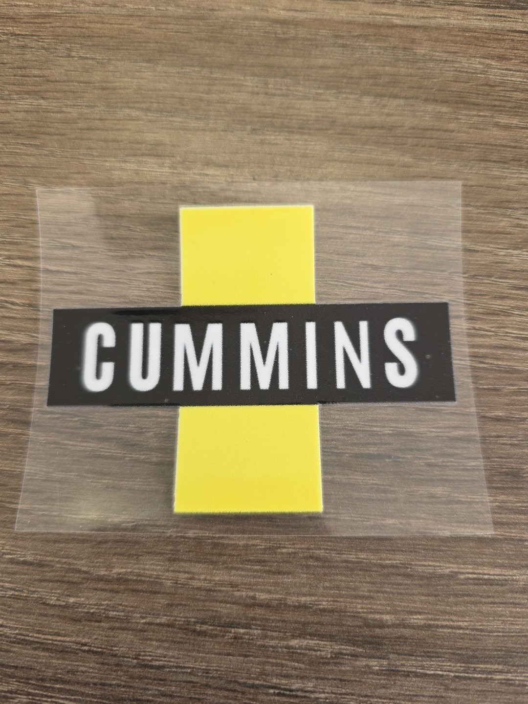 Cummins Diesel Company UV DTF Decal Made In USA Waterproof
