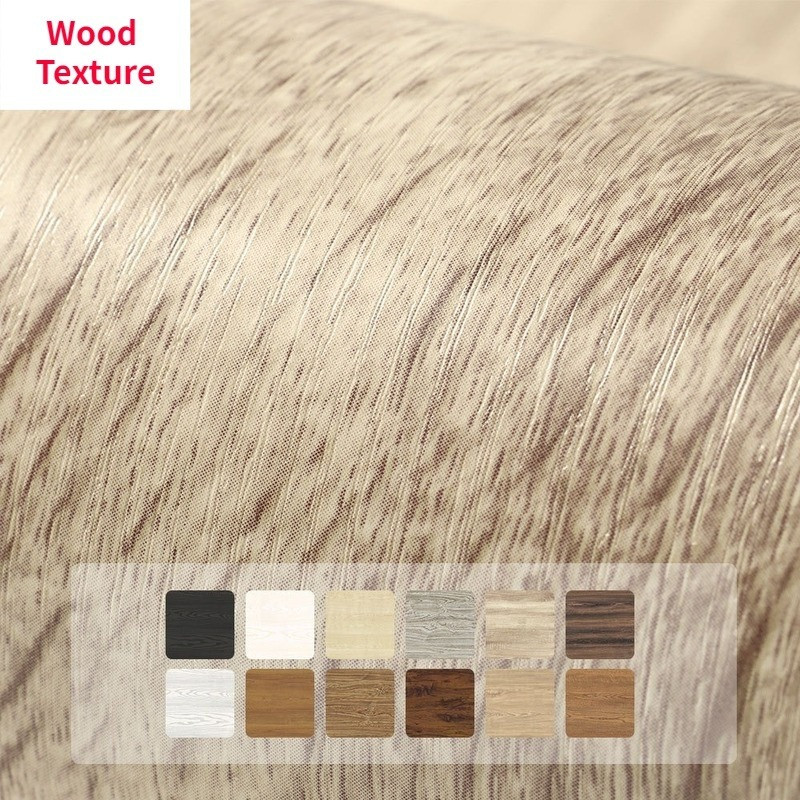 Wood Texture Floor Sticker Waterproof Wallpaper Tiles Desk Sticker Non-Slip
