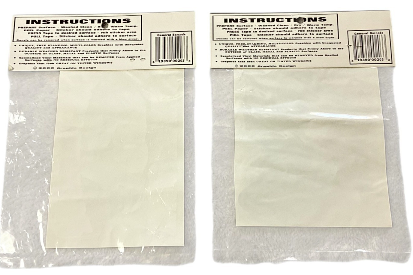 Stickers: Weather Resistant Vinyl for Just About Anything, 2000 Graphic Design
