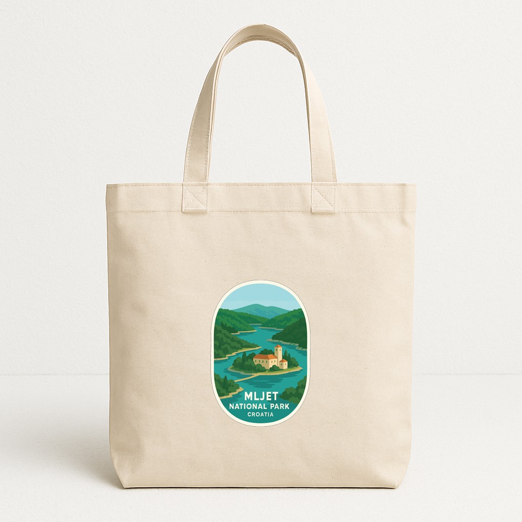Mljet Croatia Iron On Heat Transfer Vinyl HTV Die-Cut World National Parks