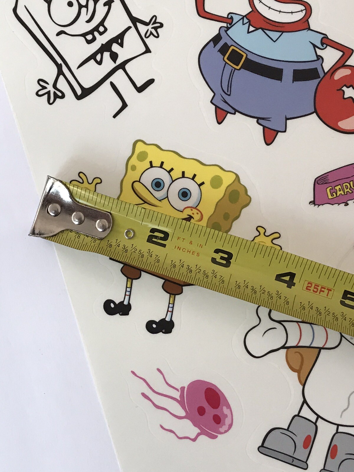 SPONGE BOB SQUAREPANTS kids wall stickers 14 Wall Decals Sandy Patrick Squidward