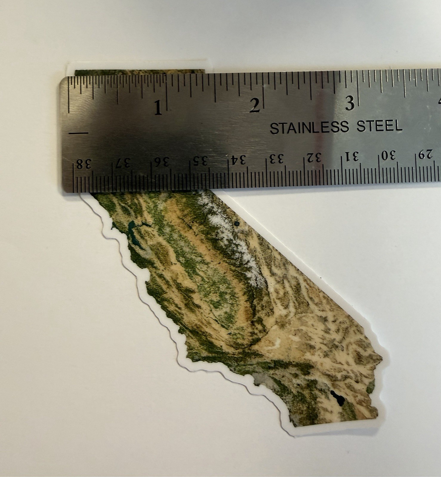 California Geography Image Sticker