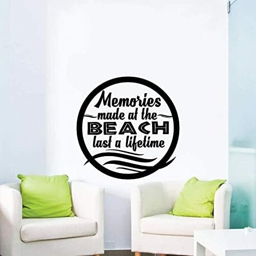 Lifetime Quote Beach Ocean Sea Vinyl Wall Art Décor Sticker for Home Room Decals