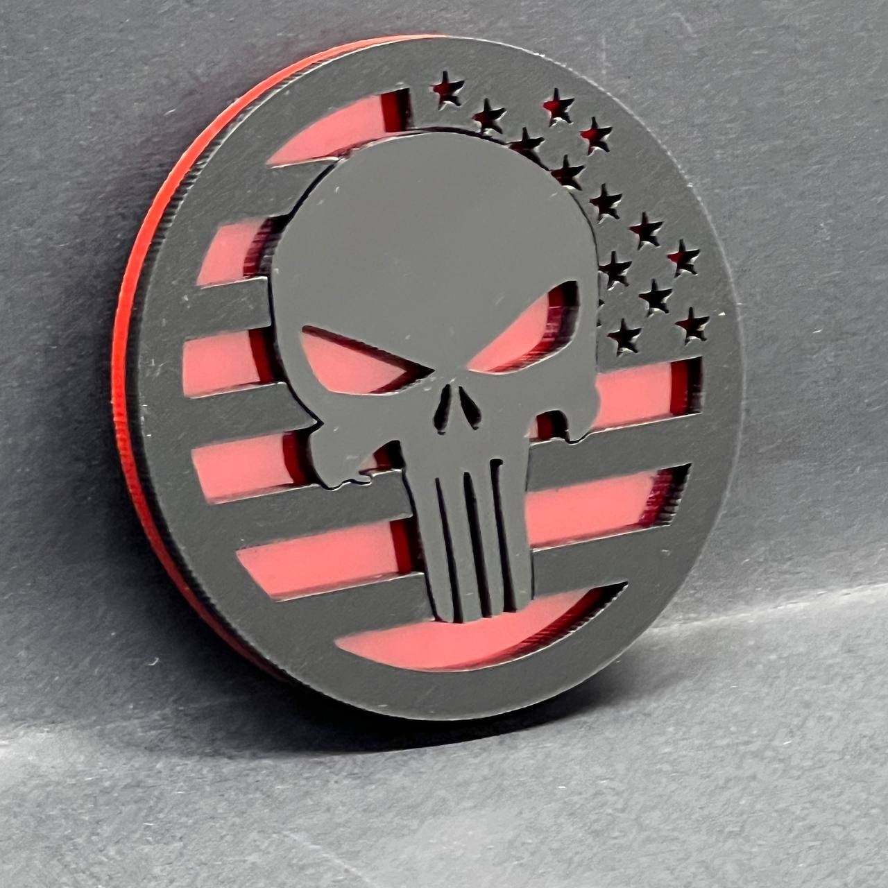 Custom Jeep Emblem – Wrangler Compass Grand Cherokee Badge w/ Your Text