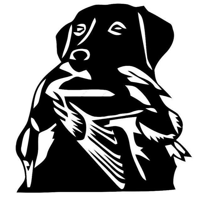 Hunting dog Vinyl Decal Logo Car Window Sticker phone wall Hunter Duck Season